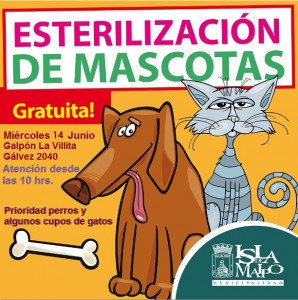 esterilizacion la villita junio 2017